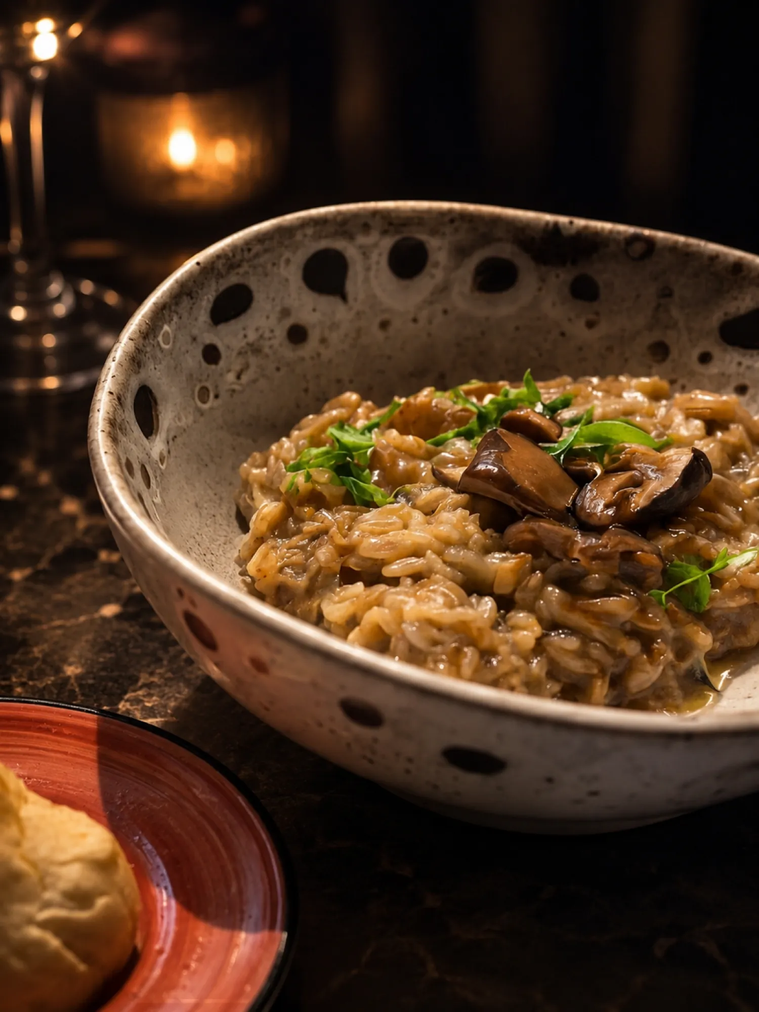 Risotto de setas de Isla Sicilia